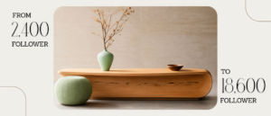 From 2,400 to 18,600 Followers: How a Home Décor Brand Built a Buying Community in 5 Months